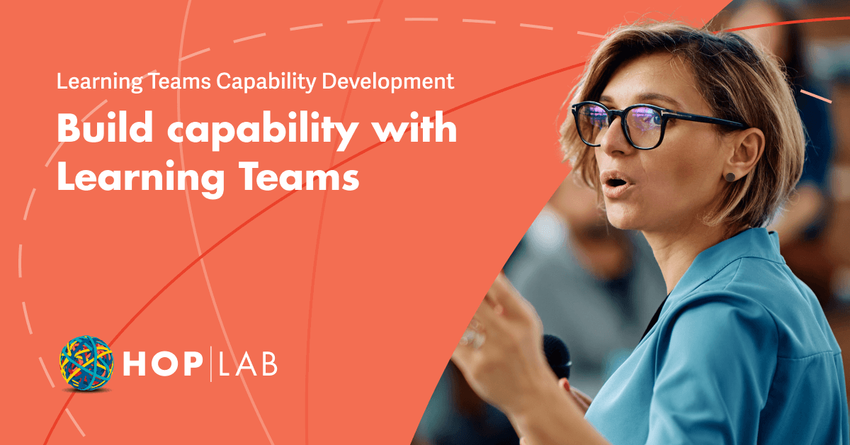 Learning Teams Capability Development Hoplab